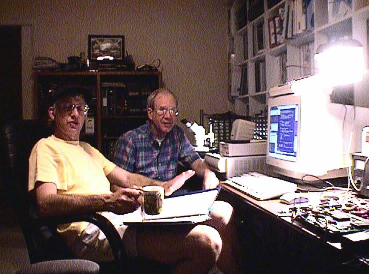 Рис. 7 James Miller и Chuck Green на испытаниях БК-2 в г.Тусон, Аризона